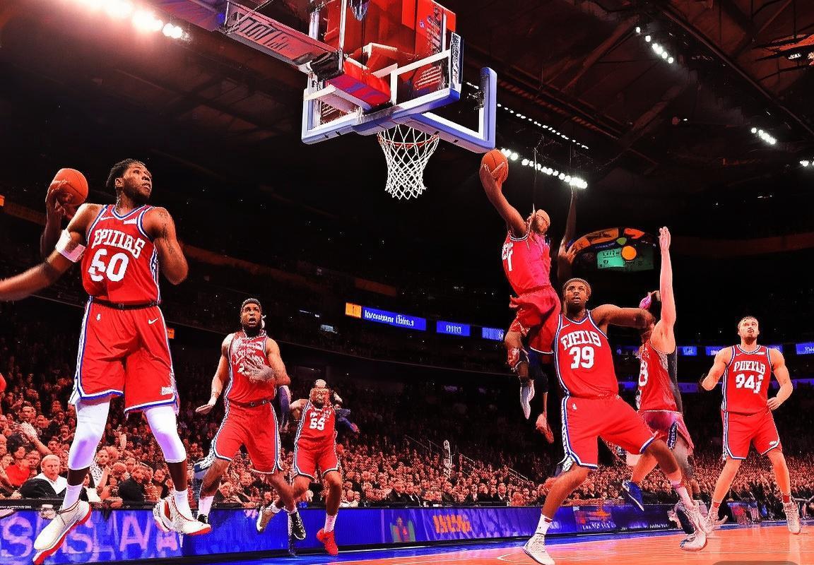 76人队逆转活塞，恩比德领军球队崛起